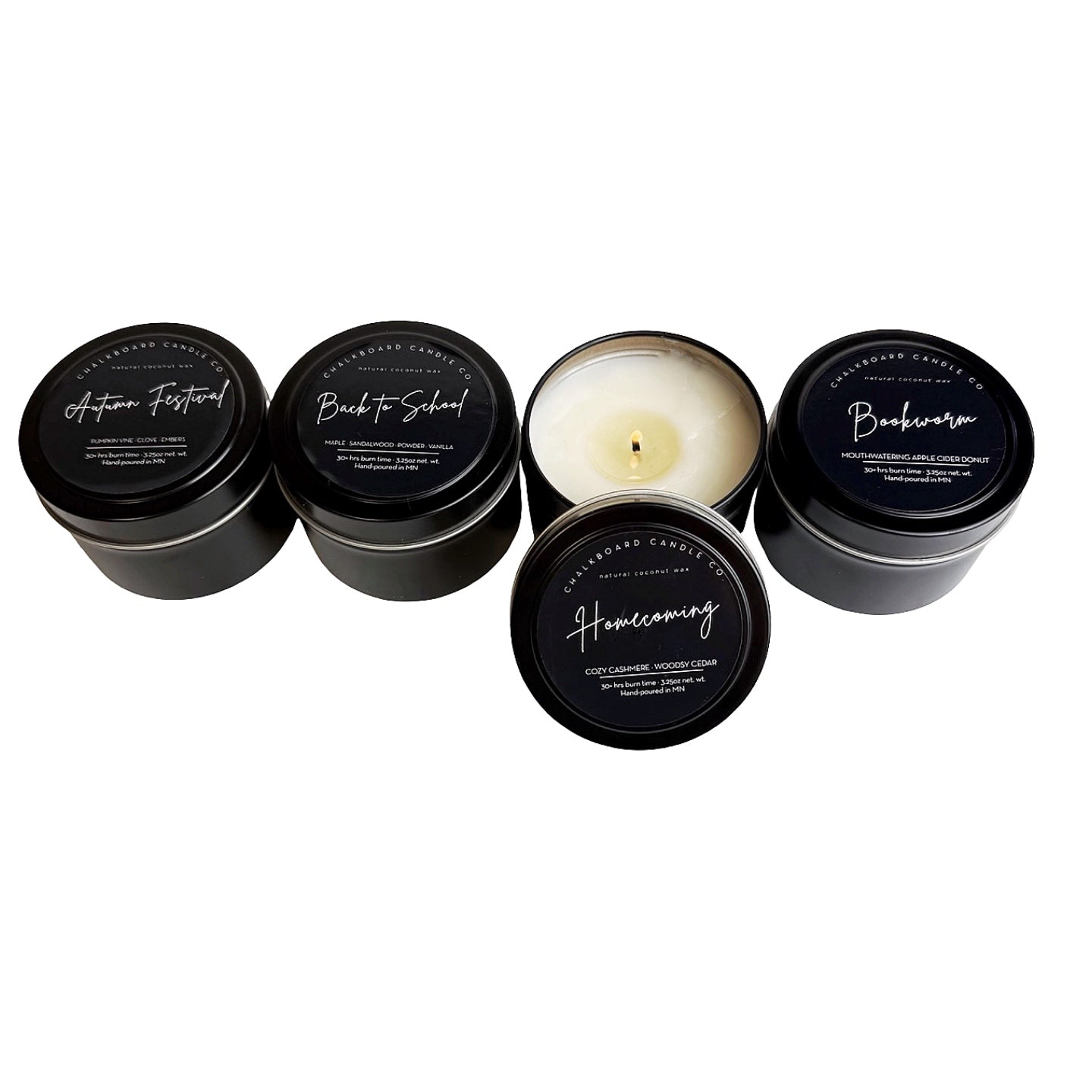 The Fall Tin Candle Flight