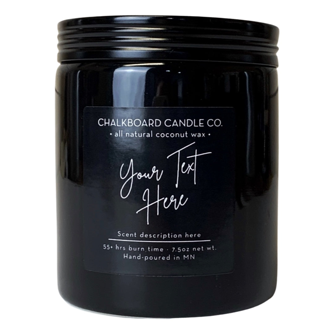 Custom Label Candle