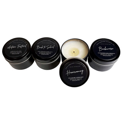 The Fall Tin Candle Flight